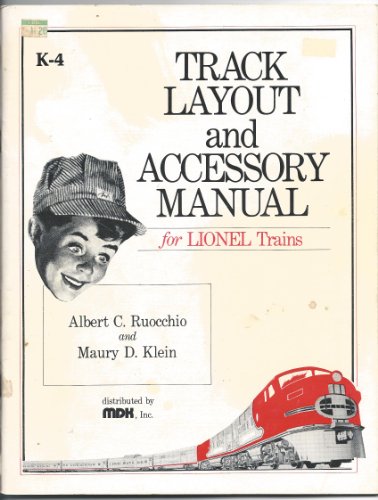 Beispielbild fr Track layout and accessory manual for Lionel trains zum Verkauf von HPB-Diamond