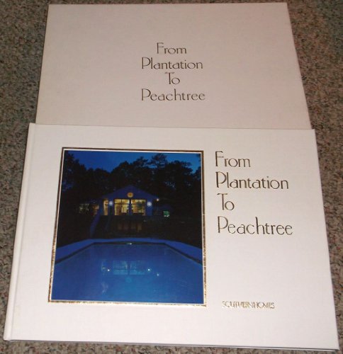 Beispielbild fr From Plantation to Peachtree : a Century and a Half of Classic Atlanta Homes / Photography by Bard Wrisley ; Edited by Jane F. Schneider zum Verkauf von books4u31