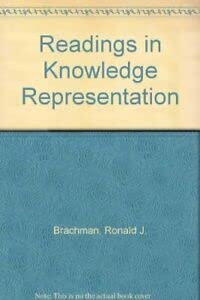 Stock image for Readings in Knowledge Representation for sale by Solr Books