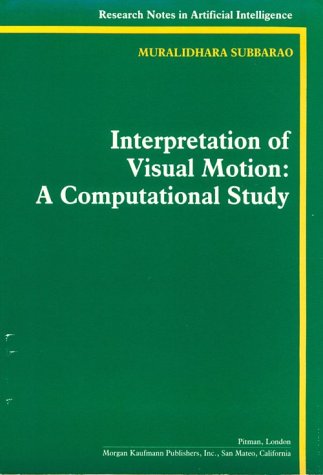 9780934613729: Interpretation of Visual Motion (Research Notes in Artificial Intelligence)