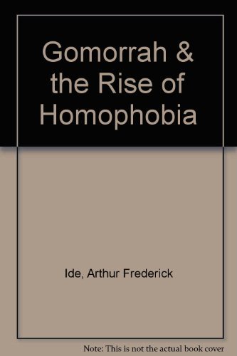 Stock image for Gomorrah & the Rise of Homophobia for sale by HPB-Emerald