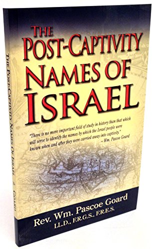 Stock image for The Post Captivity Names of Israel for sale by SecondSale