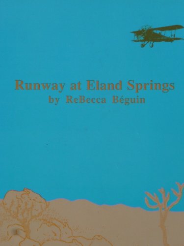 Imagen de archivo de Runway at Eland Springs a la venta por HPB-Movies