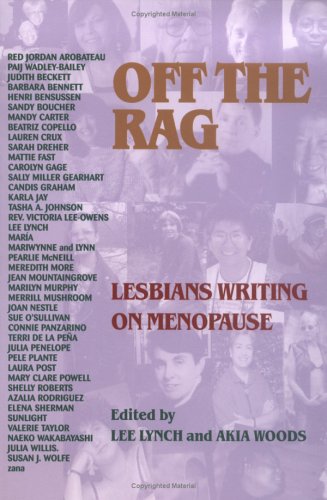 Stock image for Off the Rug : Lesbians Writing on Menopause for sale by Better World Books: West