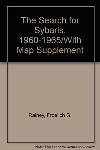 9780934718219: The Search for Sybaris, 1960-1965/With Map Supplement