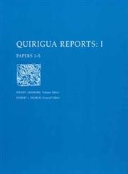 Stock image for Quirigua Reports: I for sale by N. Fagin Books