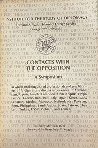 Imagen de archivo de Contacts with the Opposition: A Symposium a la venta por Ground Zero Books, Ltd.