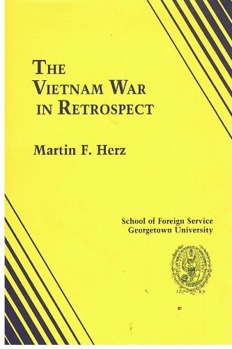 9780934742283: The Vietnam War in retrospect: Four lectures