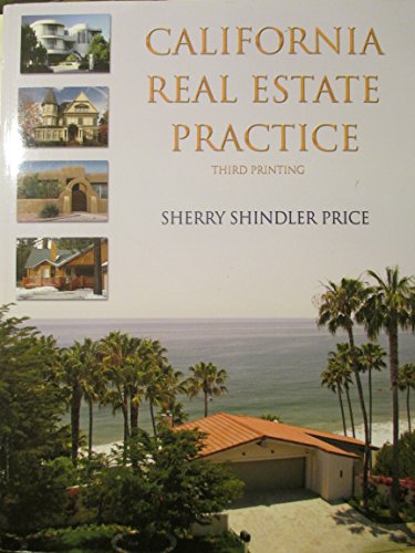Imagen de archivo de California Real Estate Practice a la venta por Better World Books
