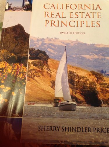 Beispielbild fr California Real Estate Principles (12th Edition) Paperback zum Verkauf von HPB-Emerald