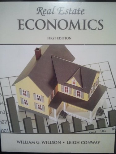 Beispielbild fr Real Estate Economics zum Verkauf von ThriftBooks-Dallas