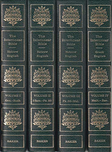 The Interlinear Hebrew/Greek English Bible in Four Volumes. Complete