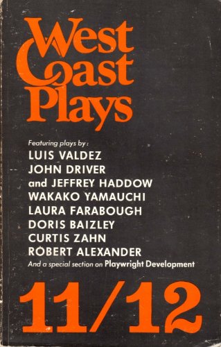 Beispielbild fr West Coast Plays : A Collection of Eight Complete Scripts of New Plays zum Verkauf von Better World Books: West