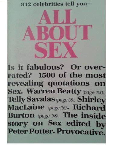 Imagen de archivo de All About Sex a la venta por Armadillo Books