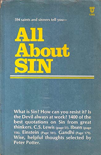 Imagen de archivo de All About Sin a la venta por Dorothy Meyer - Bookseller