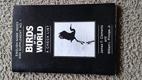 Beispielbild fr English Name Index and Supplement No1: Birds of the World, a Check List zum Verkauf von ThriftBooks-Atlanta