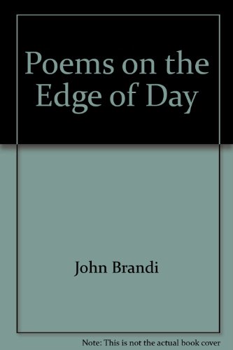 Stock image for Poems on the Edge of Day for sale by The Second Reader Bookshop