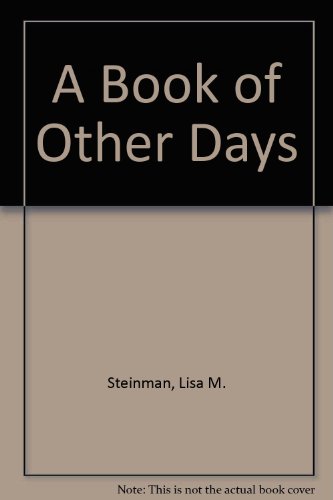 Stock image for A Book of Other Days for sale by Jeff Hirsch Books, ABAA