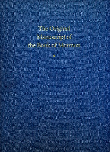 Beispielbild fr The Original Manuscript of the Book of Mormon: Typographical Facsimile of the Extant Text. zum Verkauf von Orrin Schwab Books