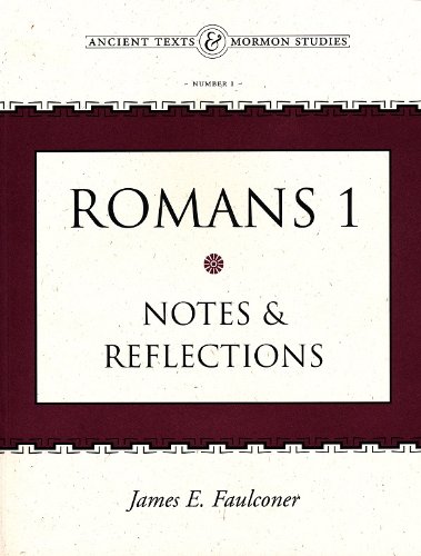 Stock image for Romans 1: Notes and Reflections for sale by SecondSale