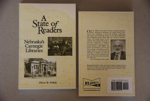 9780934904551: A State of Readers Nebraska's Carnegie Libraries