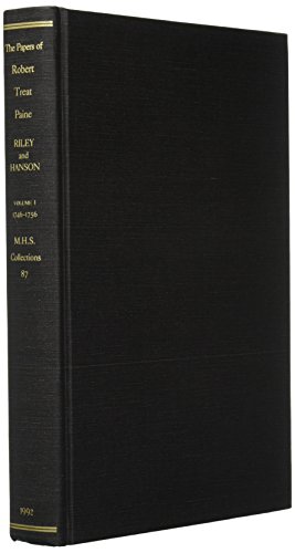 Beispielbild fr The Papers of Robert Treat Paine zum Verkauf von Blackwell's