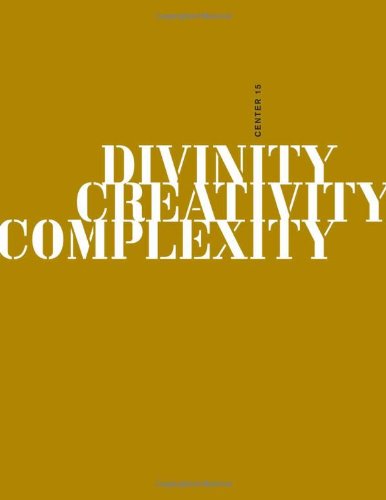 Imagen de archivo de CENTER, Volume 15: Divinity, Creativity, Complexity a la venta por HPB-Red