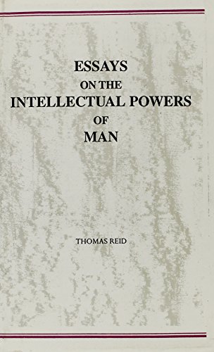 Imagen de archivo de Essays on the Intellectual Powers of Man a la venta por Pulpfiction Books