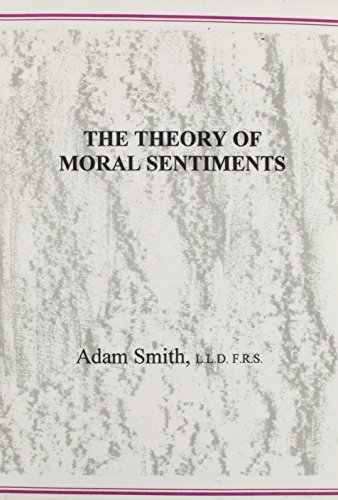 Imagen de archivo de The Theory of Moral Sentiments a la venta por Ally Press Center