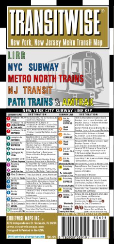 9780935039191: Transitwise New York, New Jersey, Connecticut (Streetwise S.)