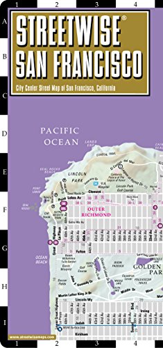 Beispielbild fr Streetwise San Francisco Map - Laminated City Center Street Map of San Francisco, California - Folding pocket size travel map with BART map, MUNI lines, bus routes zum Verkauf von Wonder Book