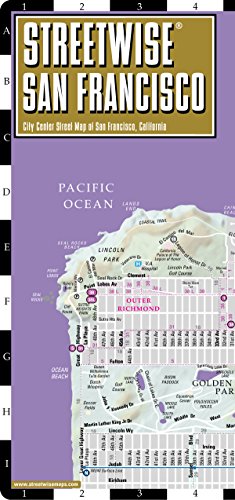 Streetwise San Francisco Map - Laminated City Center Street Map of San Francisco, California - Folding pocket size travel map with BART map, MUNI lines, bus routes (9780935039207) by Streetwise Maps