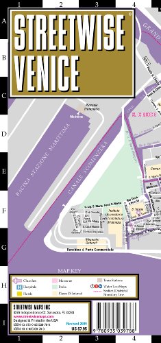 Beispielbild fr Streetwise Venice Map - Laminated City Center Street Map of Venice, Italy zum Verkauf von Irish Booksellers