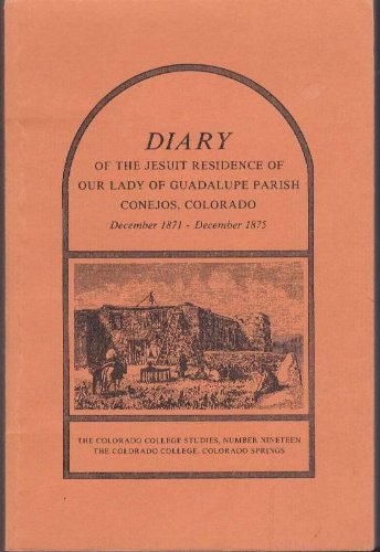 9780935052107: Title: Diary of the Jesuit residence of Our Lady of Guada