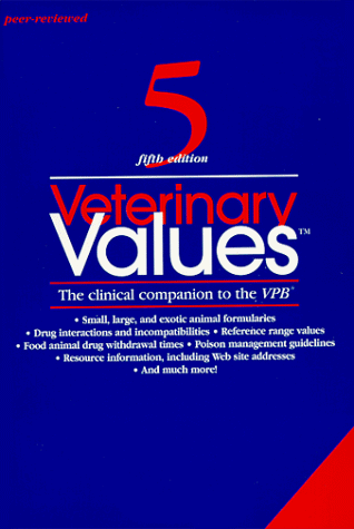 Beispielbild fr Veterinary Values zum Verkauf von HPB-Red