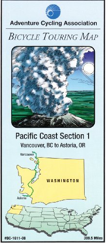 Imagen de archivo de Pacific Coast Bicycle Route - 1: Vancouver, British Columbia - Astoria, Oregon - 402 miles a la venta por Half Price Books Inc.