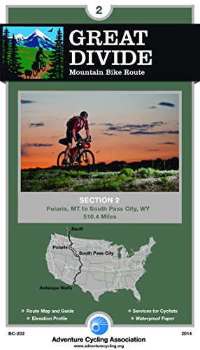 Imagen de archivo de Great Divide Mountain Bike Route - 2: "Polaris, Montana - South Pass City, Wyoming - 510 miles" a la venta por Half Price Books Inc.