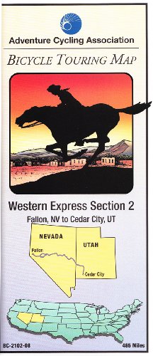 Imagen de archivo de Western Express Bicycle Route #2: Fallon, NV - Cedar City, UT (464 Miles) a la venta por medimops