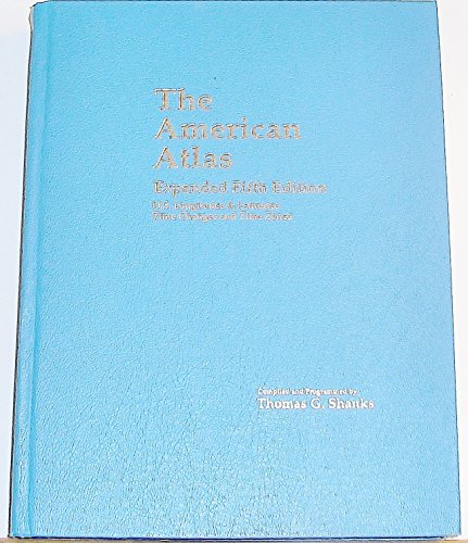 Beispielbild fr American Atlas: United States Latitudes, Longitudes, Time Changes and Time Zones zum Verkauf von Pia Vonarburg