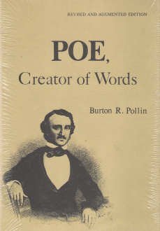 Beispielbild fr Poe, Creator of Words (Revised and Augmented Edition) zum Verkauf von Books From California