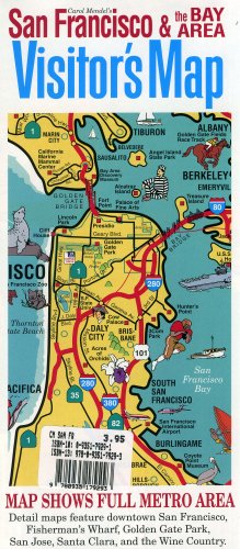 Stock image for Carol Mendel's San Francisco & Bay Area Visitor's map for sale by PAPER CAVALIER US