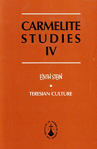 9780935216097: Carmelite Studies: v. 4 (Carmelite Studies, IV)