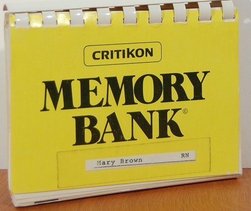 Memory Bank for Critical Care (9780935236088) by Ervin, Gary W.