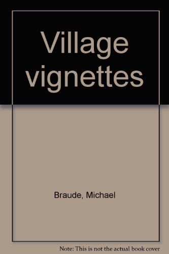 Stock image for Village Vignettes (poems) for sale by HPB-Ruby