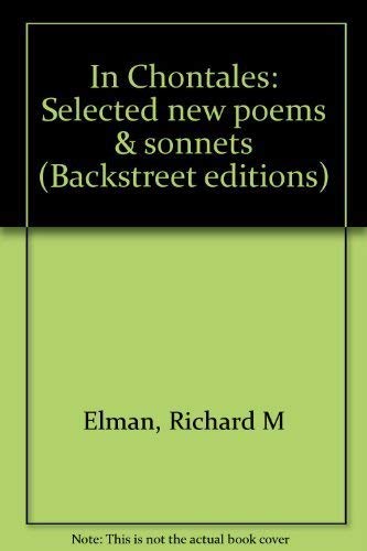 In Chontales Selected New Poems & Sonnets