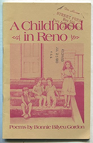 Imagen de archivo de A Childhood in Reno Poems a la venta por True Oak Books