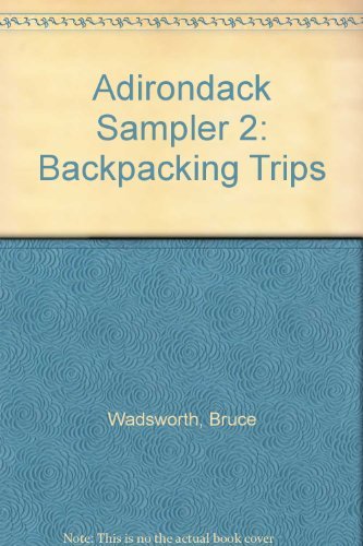 Beispielbild fr Adirondack Sampler 2: Backpacking Trips zum Verkauf von SecondSale