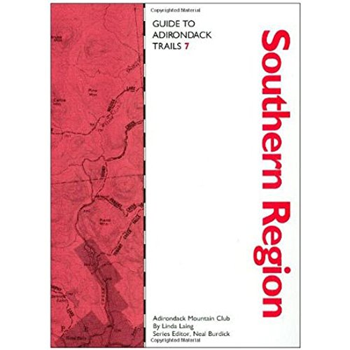 Stock image for Guide to Adirondack Trails: Southern Region (Forest Preserve, Vol. 7) (The Forest Preserve Series, Vol 7) for sale by Wonder Book