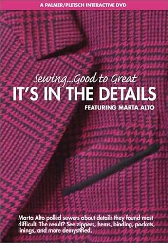 9780935278767: Sewing Good to Great: It's in the Details