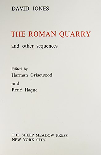 9780935296242: Roman Quarry